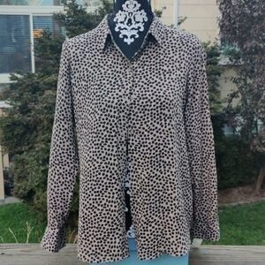 Animal Print Blouse